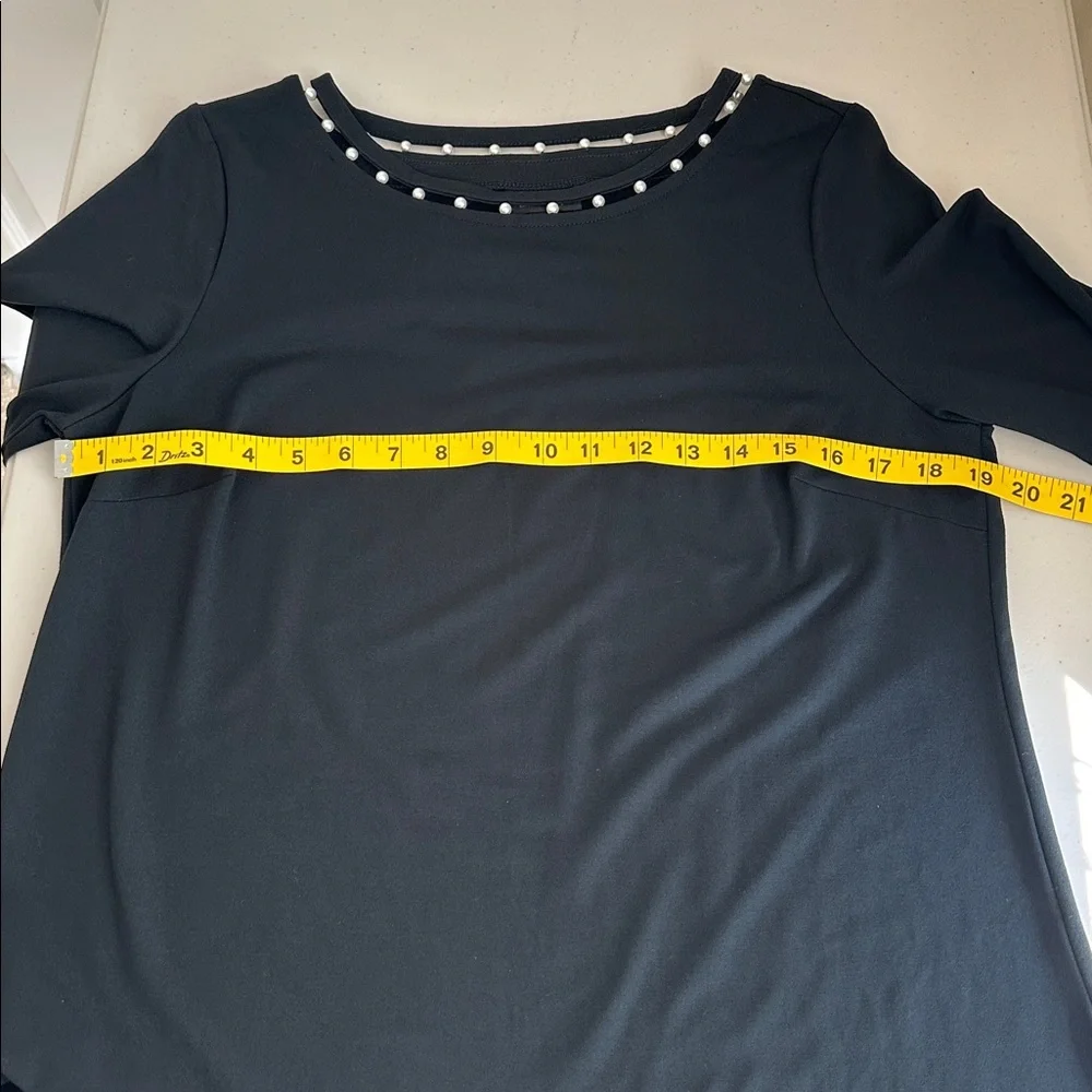 Elegant Black Long Sleeve Dress by J.JILL. - Picture 10 of 16